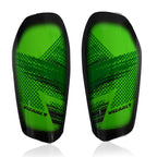 Vizari Aptos Slip-In Soccer Shin Guard with Sleeve - Green/Black