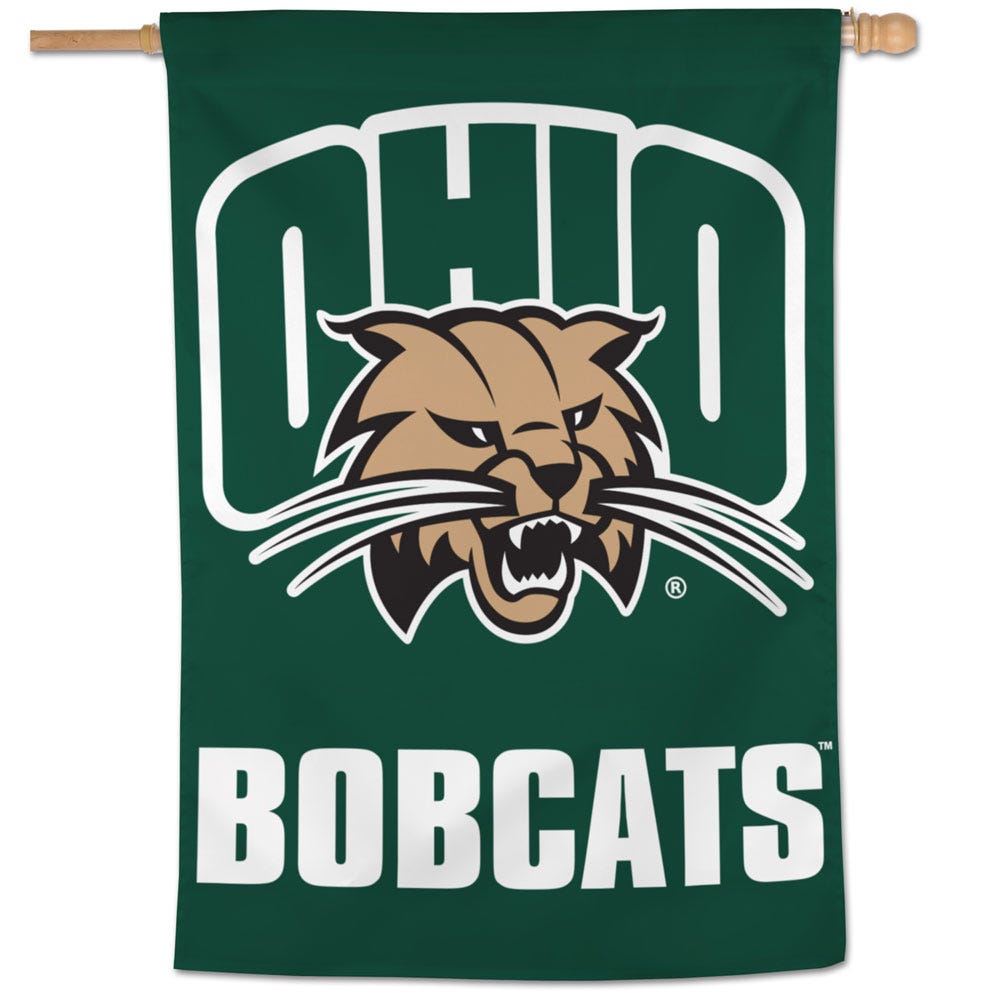 Ohio Bobcats Banner 28x40 Vertical - Special Order