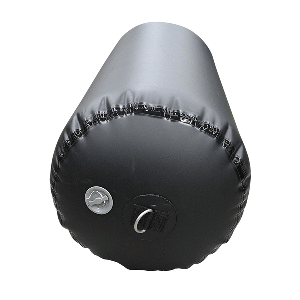 Seipel Marine Specialty Inflatable Fender  18inch x 42inch  Black
