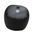 Seipel Marine Specialty Inflatable Fender Ball  24inch Diameter  Black