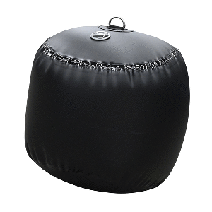 Seipel Marine Specialty Inflatable Fender Ball  36inch Diameter  Black