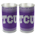 TCU Horned Frogs Wastebasket 15 Inch - Periodic Restock