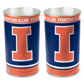 Illinois Fighting Illini Wastebasket 15 Inch - Periodic Restock