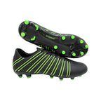 Vizari Madero Adult Firm Ground Soccer Cleats – Black/Green