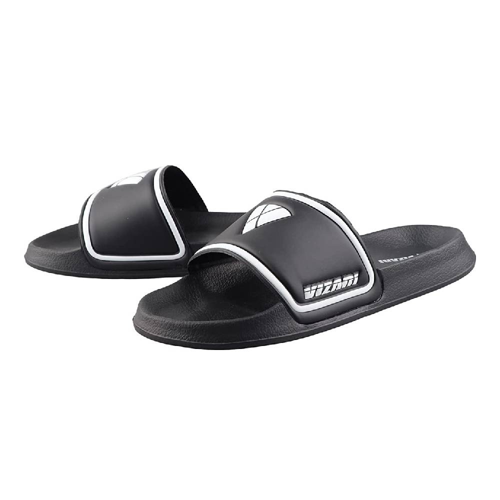 Adult Soccer Slide Sandals - Black - Vizari Sports
