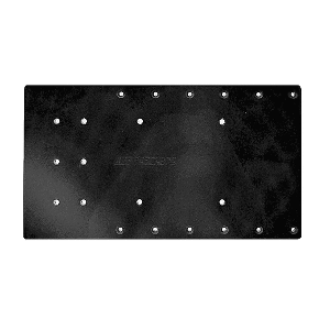 Sea Brackets 18inch Straight Trolling Motor Plate f/Minn Kota Quest  Black