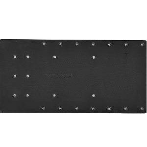 Sea Brackets 20inch Straight Trolling Motor Plate f/Minn Kota Quest  Black