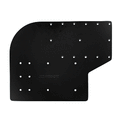Sea Brackets Large Offset Trolling Motor Plate f/Minn Kota Quest  Black