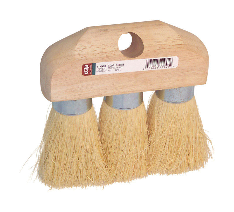 Brush 3-Knot Roof Tamp (Pack Of 1)