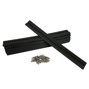 Caliber Marine Slides 1.5inchx15inch Black *10Pack