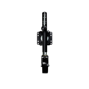 Powerwinch Select Series Jack  1200lb, WeldOn, Single Wheel, Carbon Black