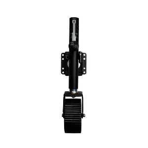 Powerwinch Select Series Jack  1500lb, BoltOn, Single Wheel Wide, Carbon Black