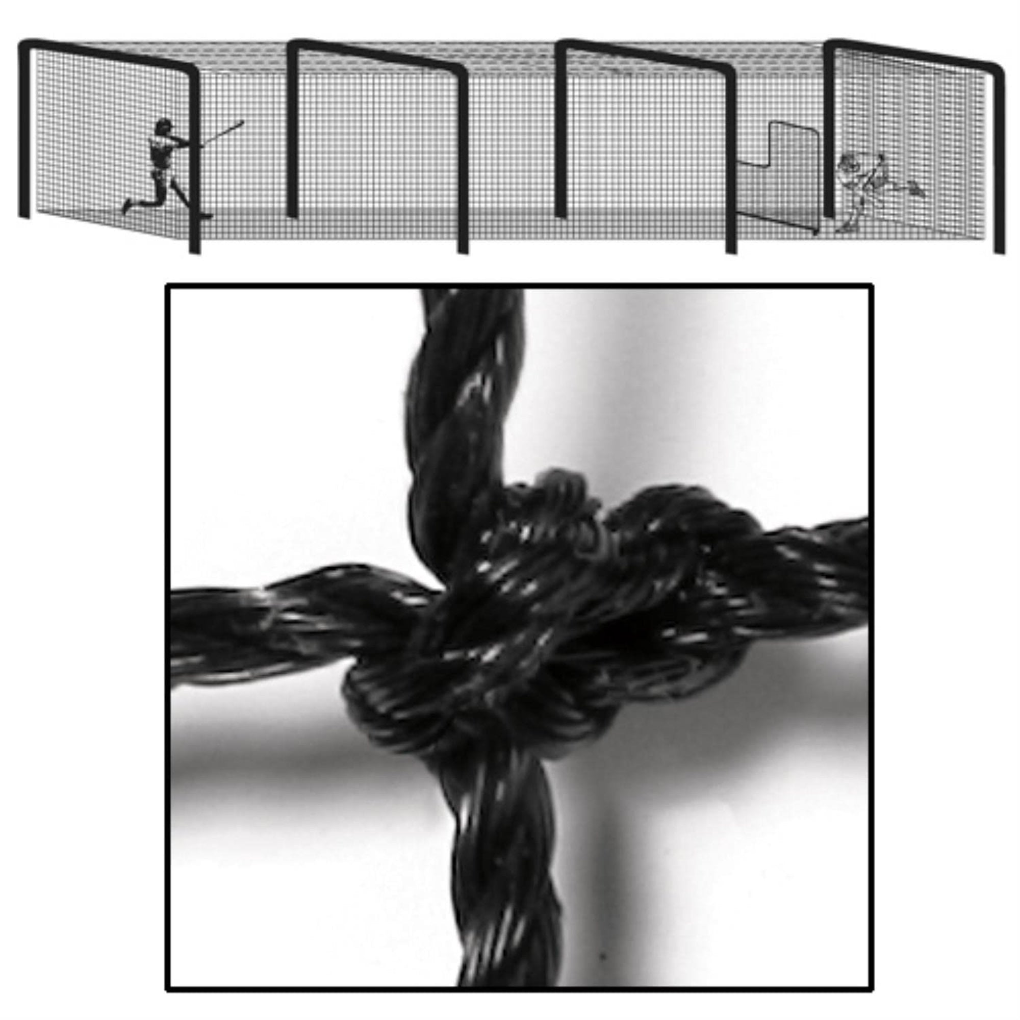 Bsn Sports Varsity Batting Tunnel Net (70 Ft. L X 14 Ft. W X 12 Ft. H)