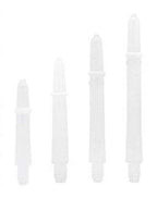 Lstyle Dart Shafts: Laro Nylon - Non Spinning - (6 Shafts Total) - Milky White 130 (Extra Short)