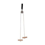 Balego Shoulder Pulley With Webbing Door Strap (Standard Wood Handle)