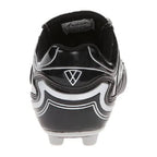 Striker Firm Ground Soccer Shoes -Black/Silver - Vizari Sports