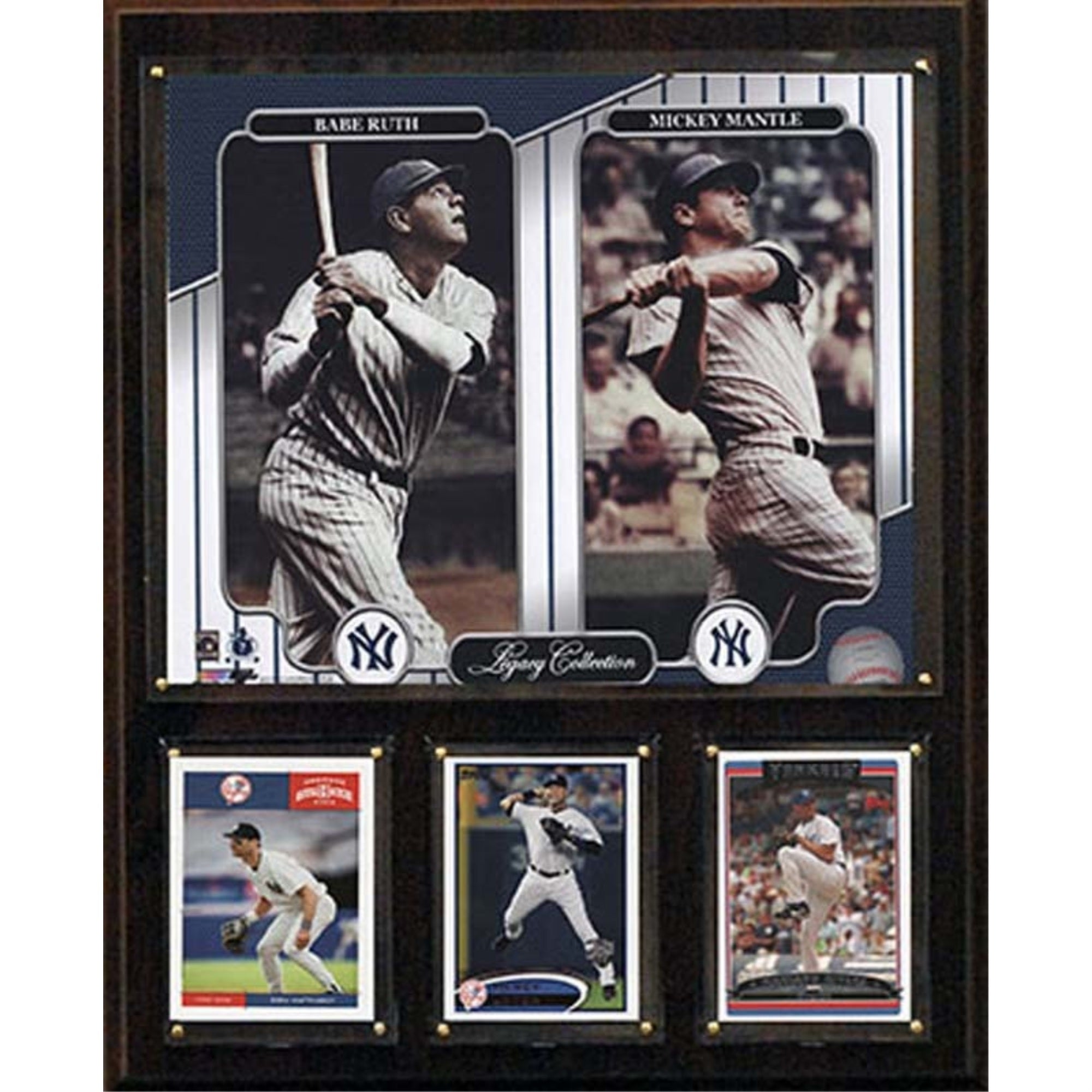 Mlb 12''X15'' Mantle-Ruth New York Yankees Legacy Collection Plaque