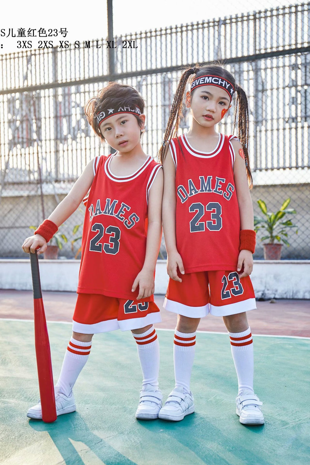 Children's Basketball Suit suit Printing Training Suit for Primary School Students Girls Boys Kindergarten Baby Performance Suit Basketball Jersey