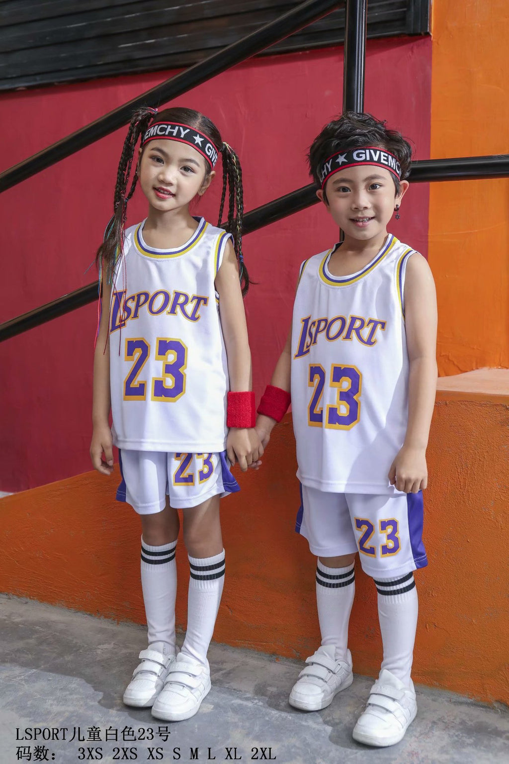 Children's Basketball Suit suit Printing Training Suit for Primary School Students Girls Boys Kindergarten Baby Performance Suit Basketball Jersey