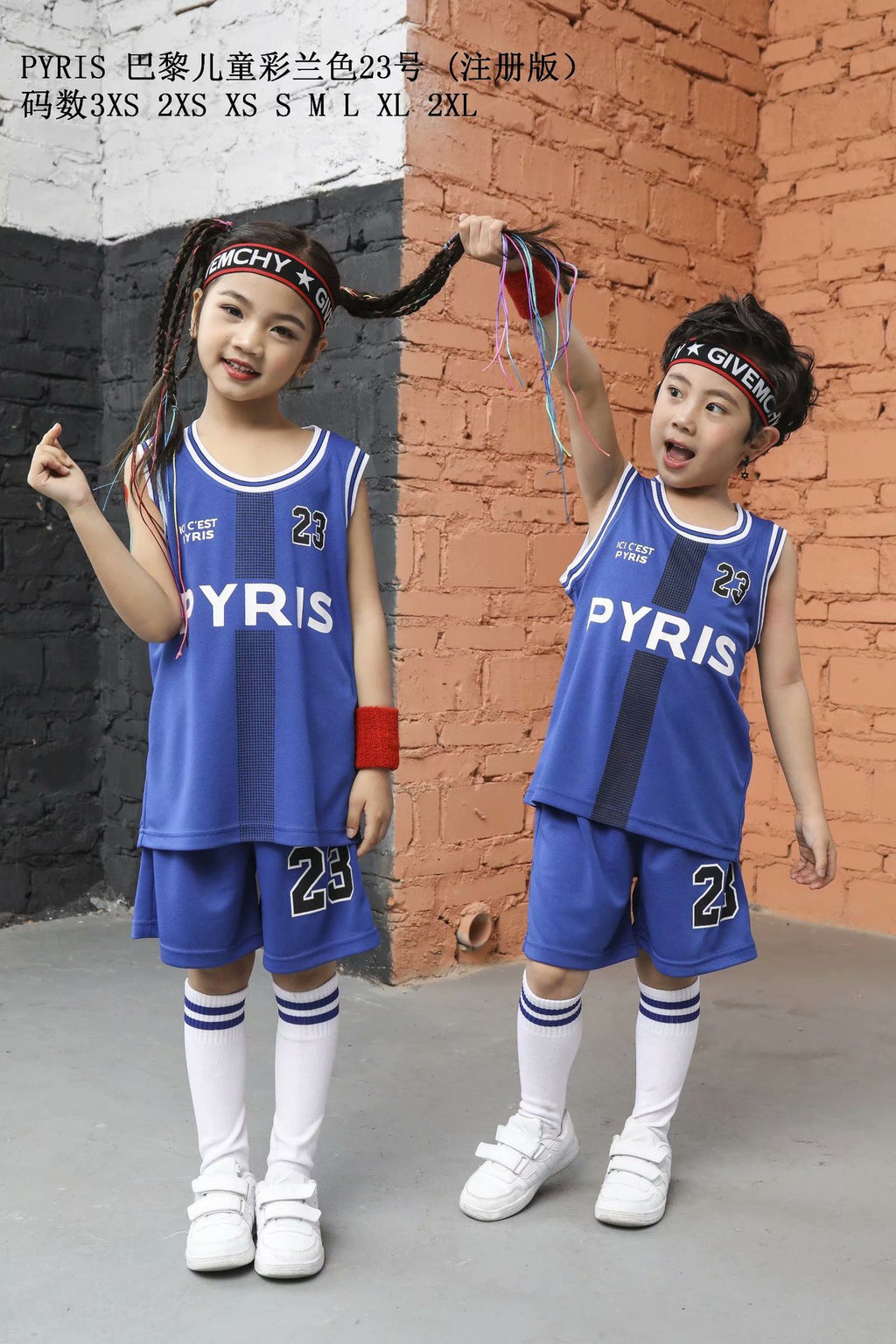 Children's Basketball Suit suit Printing Training Suit for Primary School Students Girls Boys Kindergarten Baby Performance Suit Basketball Jersey