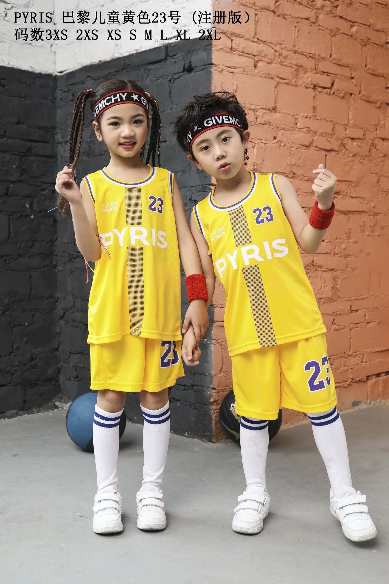Children's Basketball Suit suit Printing Training Suit for Primary School Students Girls Boys Kindergarten Baby Performance Suit Basketball Jersey