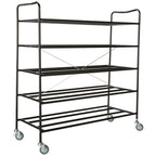 Bsn Sports Pro Down Football Helmet Cart, Silver