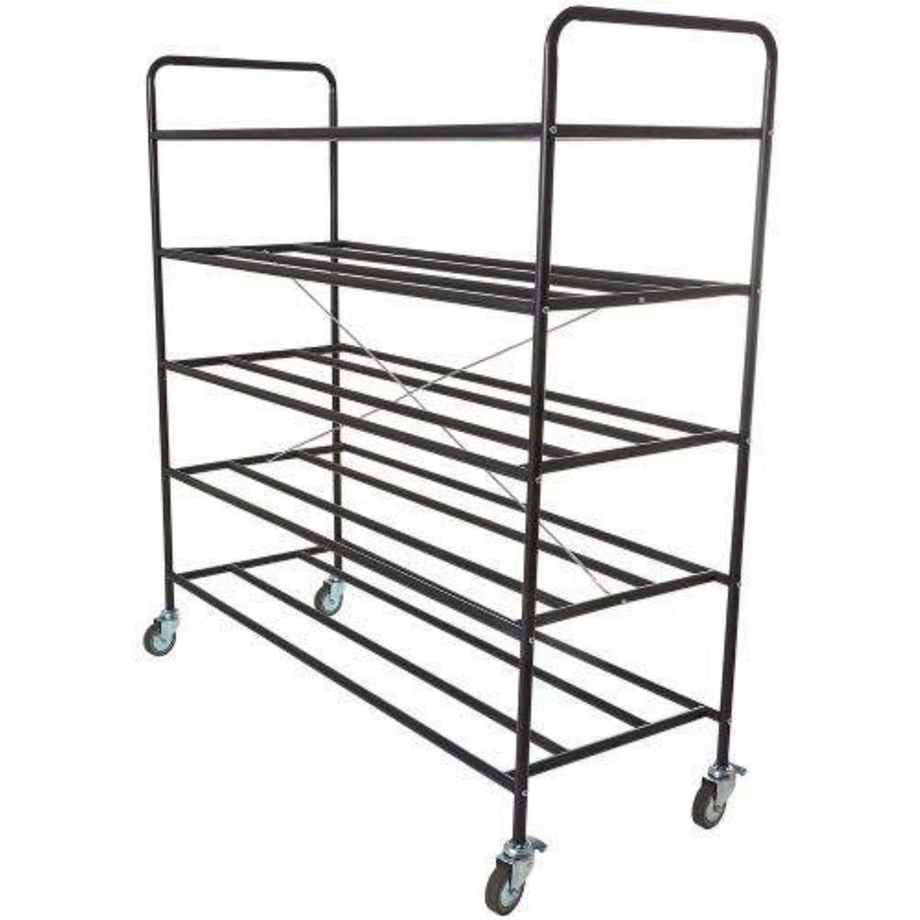 Bsn Sports Pro Down Football Helmet Cart, Silver