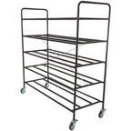 Bsn Sports Pro Down Football Helmet Cart, Silver