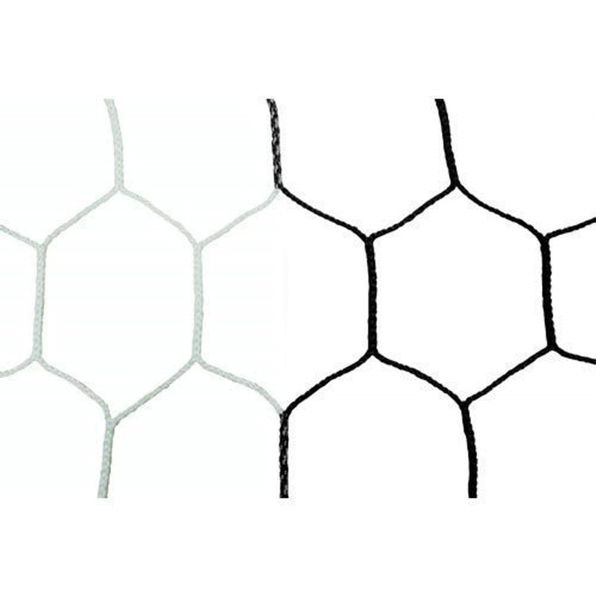 Hexagonal Soccer Net - 8'H X 24'W X 3'D X 8.5'B