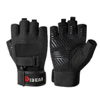 Cross-Border Dibear Manufacturer Spot Wholesale Fitness Gloves Exercise Cycling Weight Training Outdoor Sports Breathable