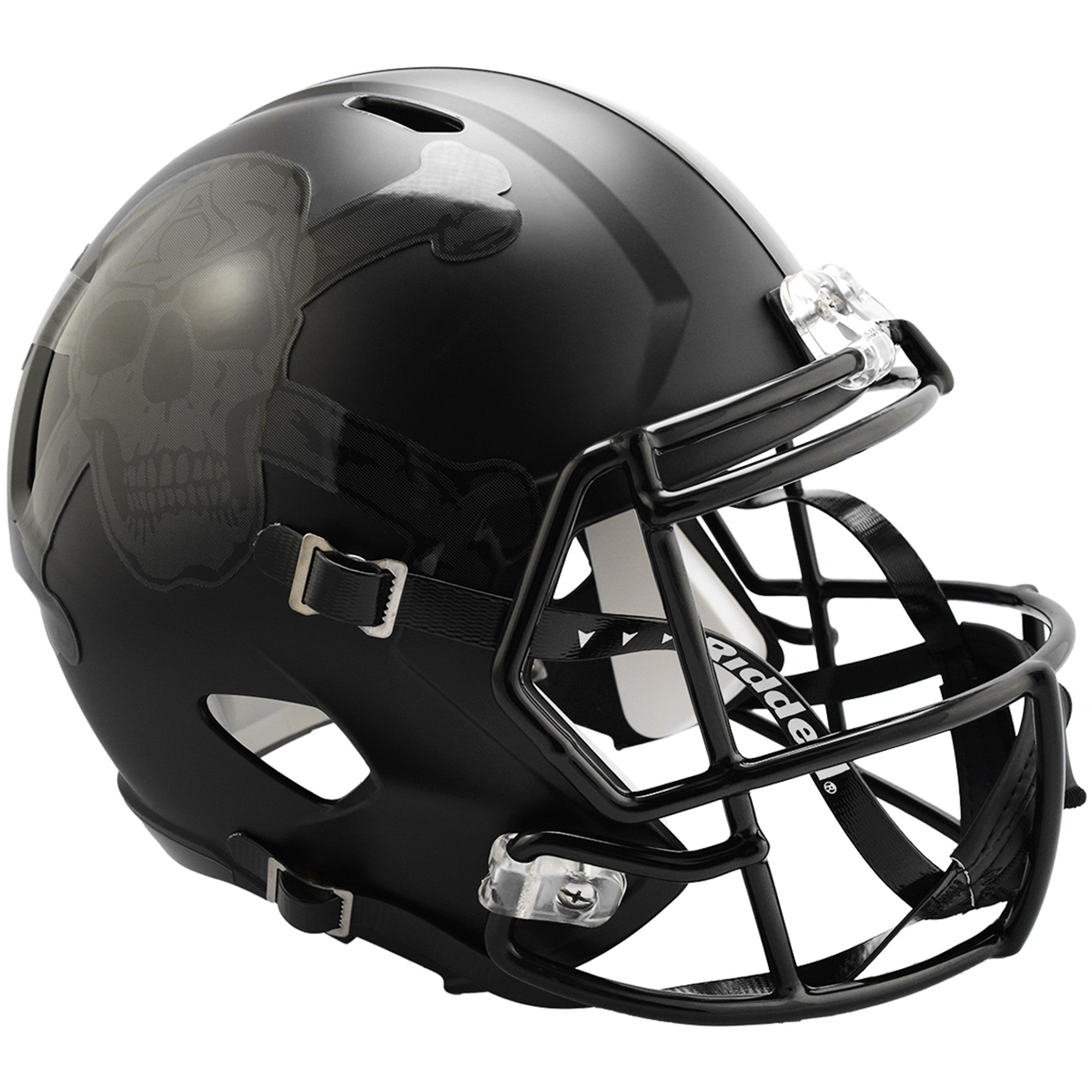 Army Black Knights Helmet Riddell Replica Full Size Speed Style Skull & Crossbones - Special Order