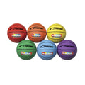 Sportime Gradeball Rubber Minchi Basketballs, 11 Inches, Set Of 6