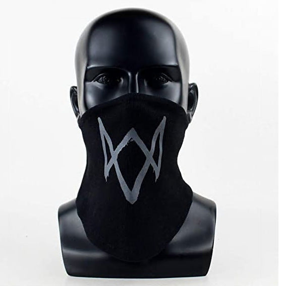 Cross-border manufacturers Halloween cs headgear call of duty personality ghost headgear windproof warm riding headgear mask