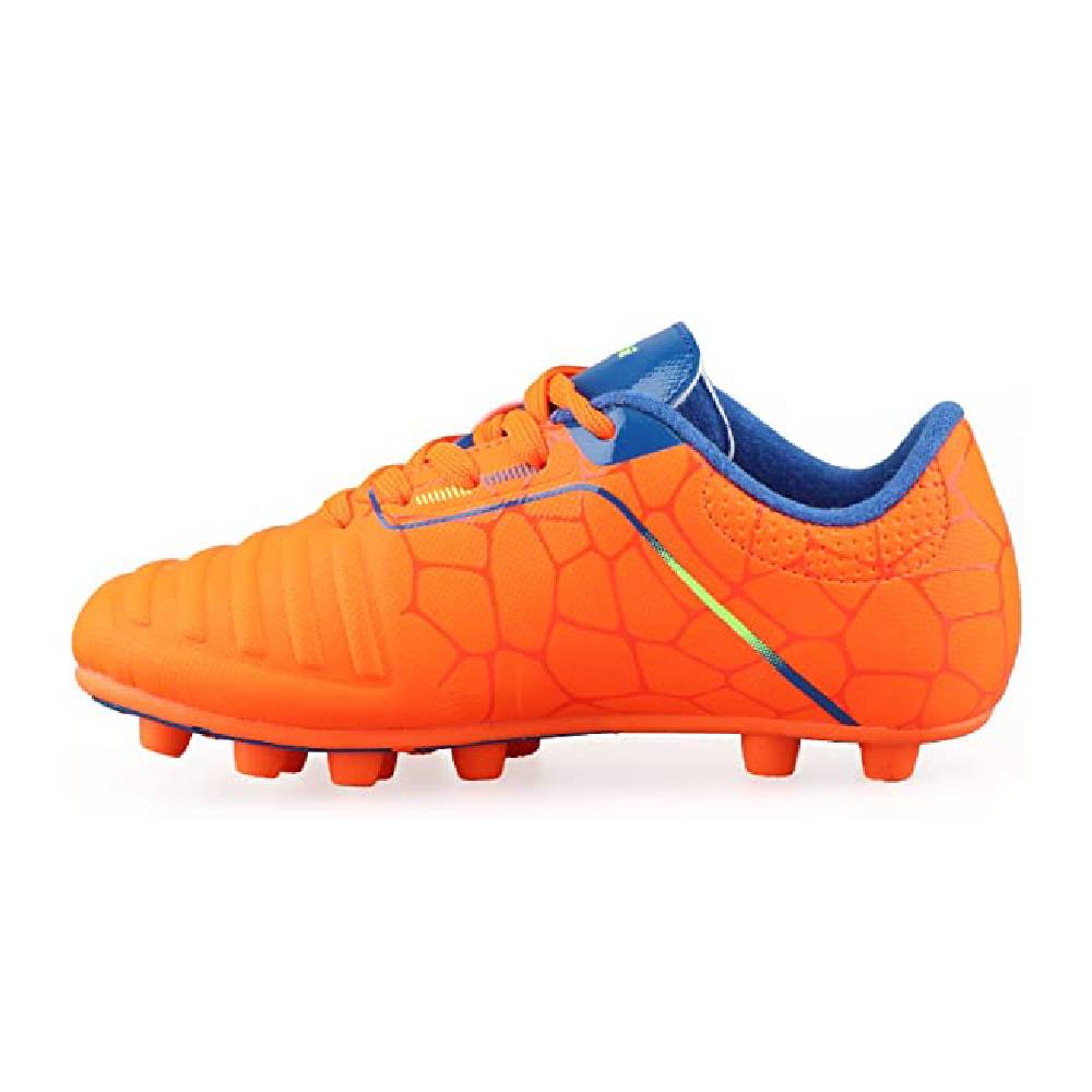 Catalina JR. Firm Soccer Shoes-Orange/Royal/Lime - Vizari Sports