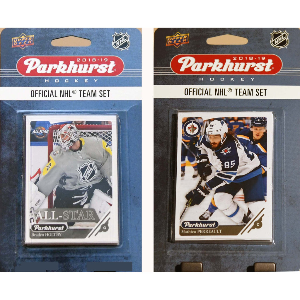 Nhl Winnipeg Jets 2018-19 Parkhurst Team Set And An All-Star Set
