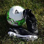 Vizari Valencia Soft Ground Soccer Shoes – Black/White