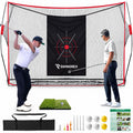 SwingRex Heavy Duty Golf Net for Real Golf Balls – Backyard Practice Net