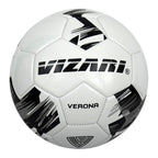 Verona Soccer Ball-White/Silver/Black - Vizari Sports
