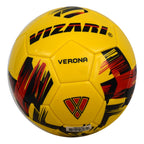 Verona Soccer Ball-Yellow/Black/Red - Vizari Sports