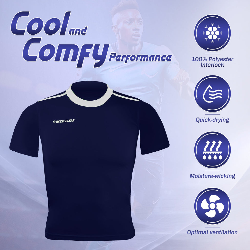 Velez Jersey-Navy - Vizari Sports