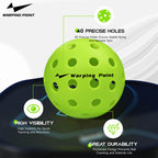 Outdoor Practice Pickleballs - Green