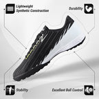 Tesoro Youth Turf Soccer Shoes -Black/White - Vizari Sports