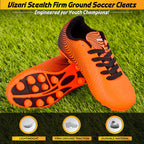Vizari Stealth Firm Ground Soccer Shoes – Orange/Black