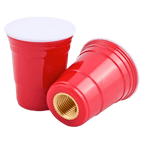 Red Tire Valve Stem Caps – Set of 2