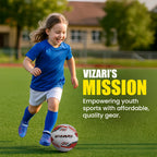 Vizari Zodiac Velcro Junior Turf Soccer Shoes – Blue