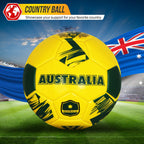 National Team Soccer Balls-Australia Yellow - Vizari Sports