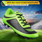 Vizari Infinity Youth Firm Ground Soccer Cleats – Green/Black