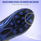 Blaze Firm Ground Soccer Cleats - Blue/Orange - Vizari Sports