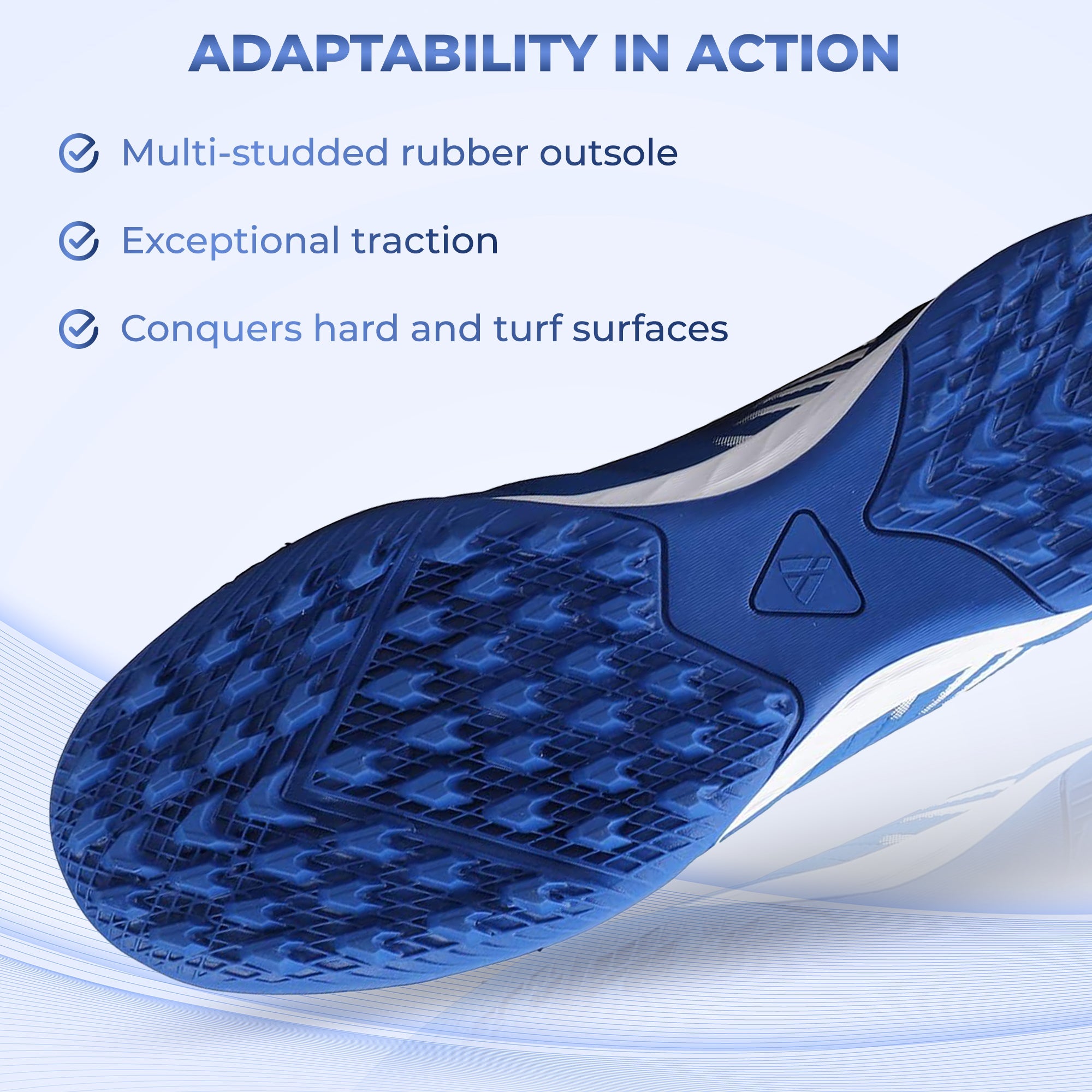 Valencia Turf Soccer Shoes - Royal/White - Vizari Sports