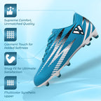 Vizari Bodega Junior Firm Ground Soccer Cleats Sky/White